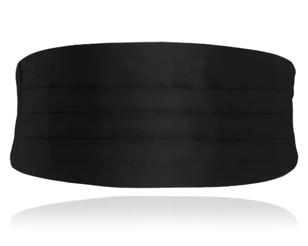 Boys Black Silk Cummerbund Boys Black Silk Cummerbund