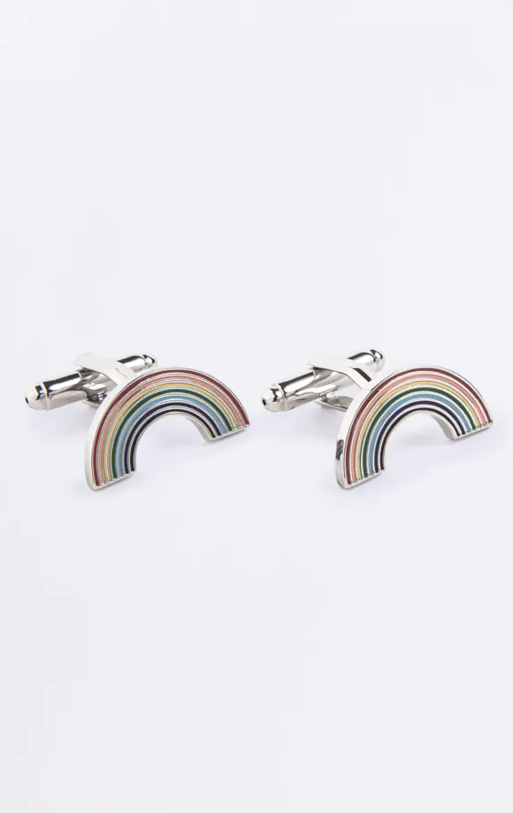 Rainbow Cufflinks Rainbow Cufflinks