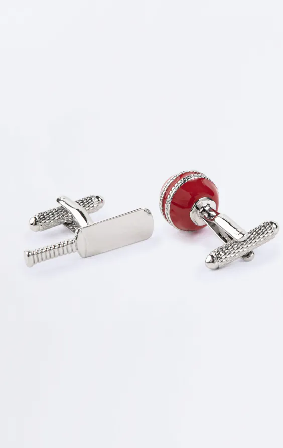 Cricket Bat & Ball Cufflinks - photo 1 Cricket Bat & Ball Cufflinks - photo 1