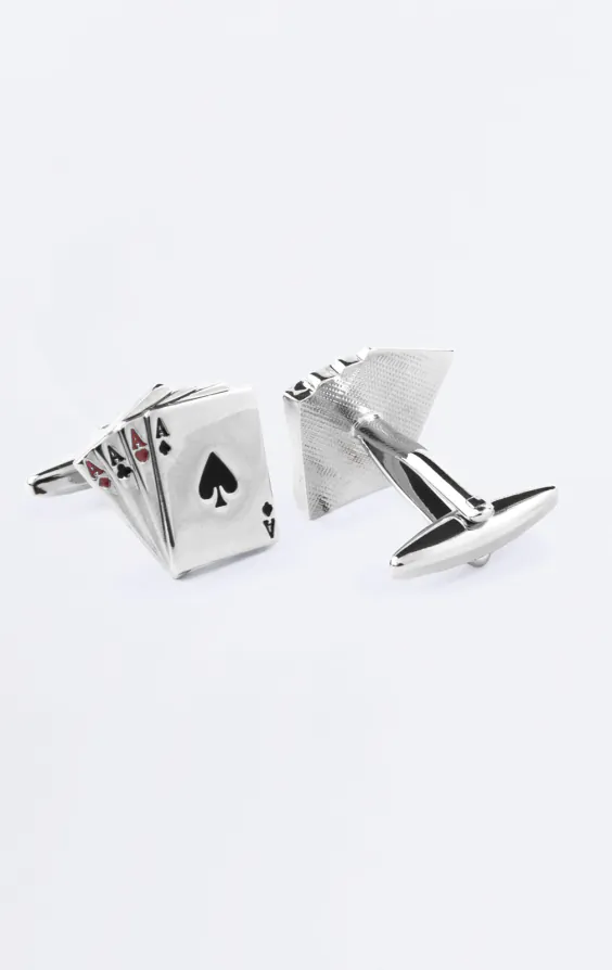 Aces Playing Card Cufflinks - photo 1 Aces Playing Card Cufflinks - photo 1
