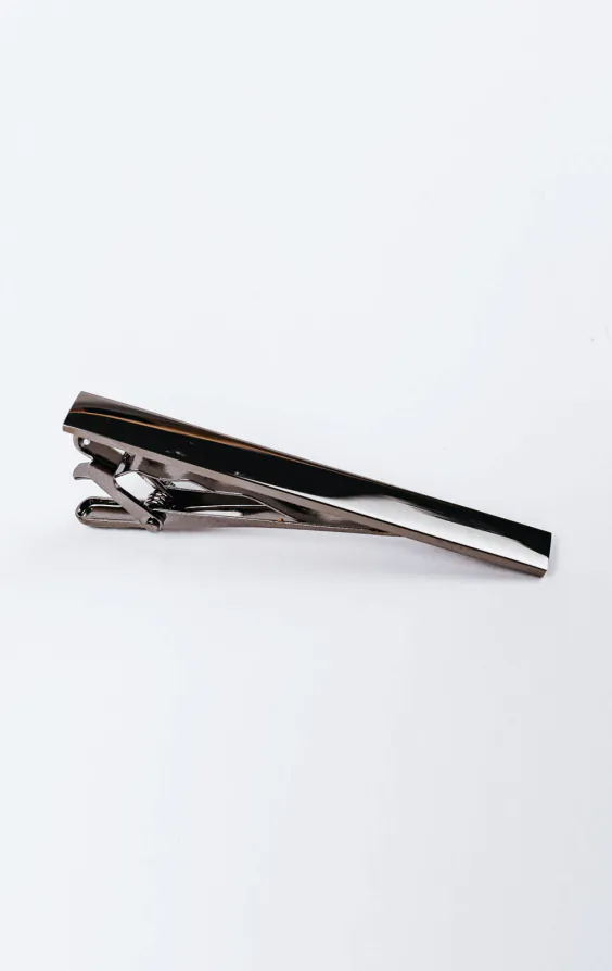 Gunmetal Tie Clip