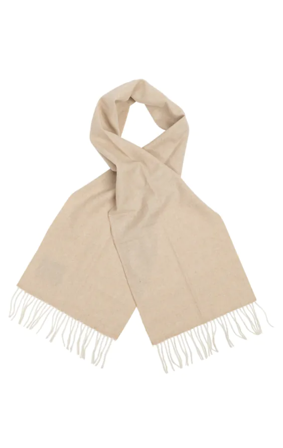 Camel Herringbone Wool Scarf Camel Herringbone Wool Scarf