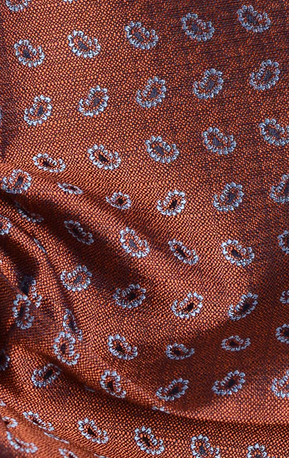 Rust Paisley Pattern Handkerchief - photo 1 Rust Paisley Pattern Handkerchief - photo 1
