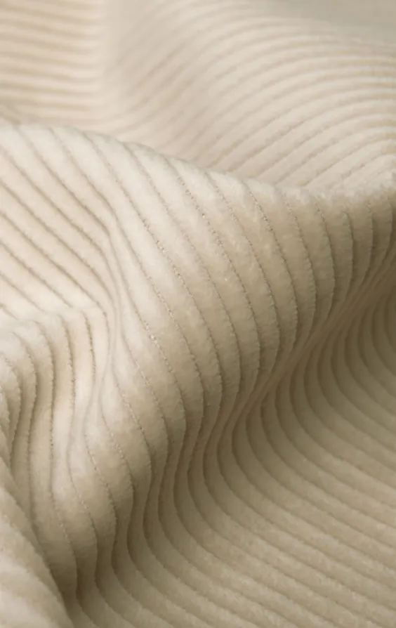 Beige Corduroy Waistcoat with Patch Pockets thumbnail 4