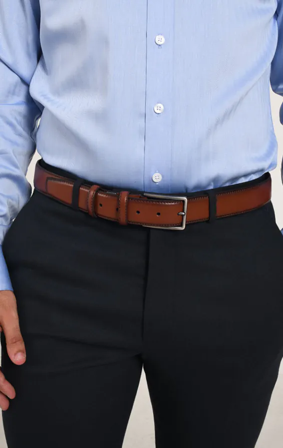 Tan Leather Belt - photo 2 Tan Leather Belt - photo 2