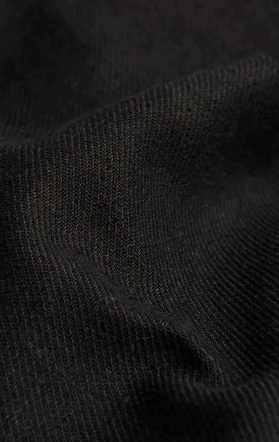 Black Linen Twill Suit - photo 8