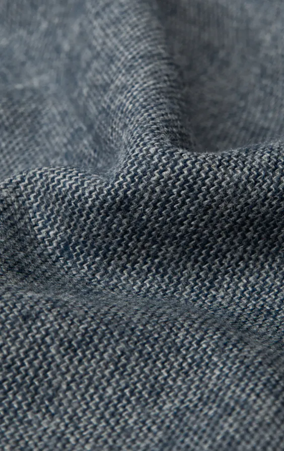 Blue Brushed Cotton Shirt - photo 5 Blue Brushed Cotton Shirt - photo 5