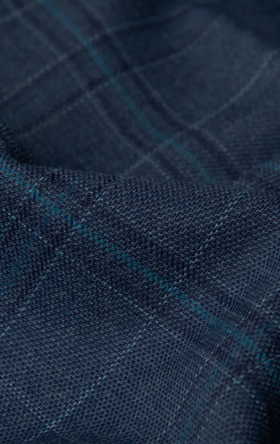 Blue Check Suit Jacket - photo 8 Blue Check Suit Jacket - photo 8