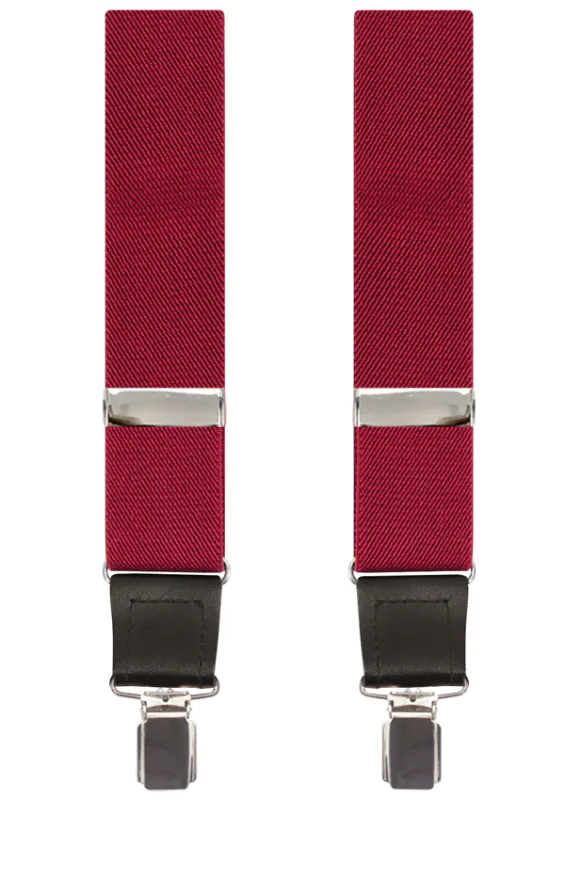 Luxury 2-in-1 Burgundy Braces - 35mm - photo 1