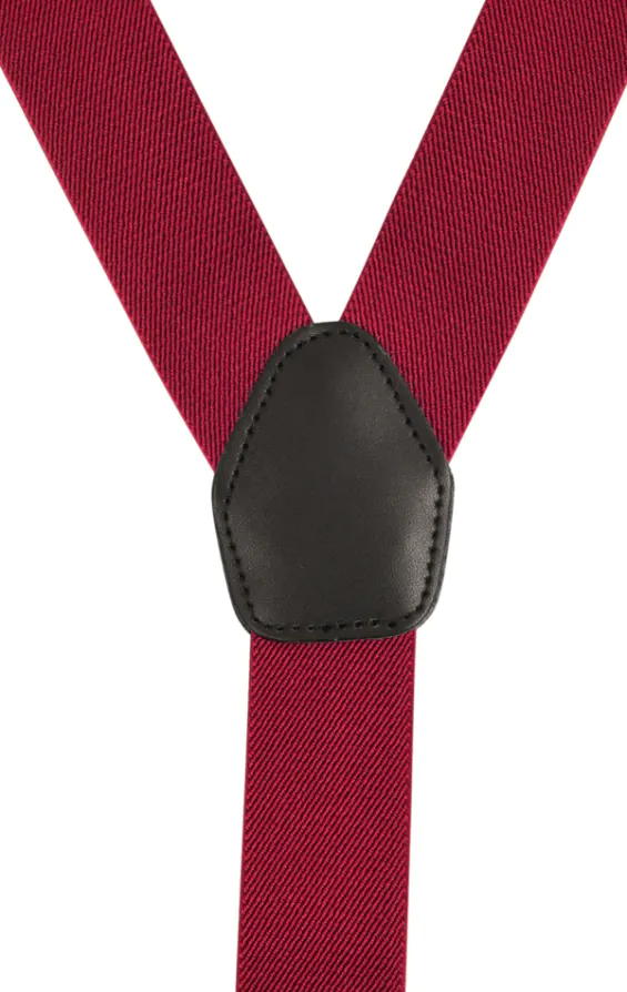 Luxury 2-in-1 Burgundy Braces - 35mm - photo 2