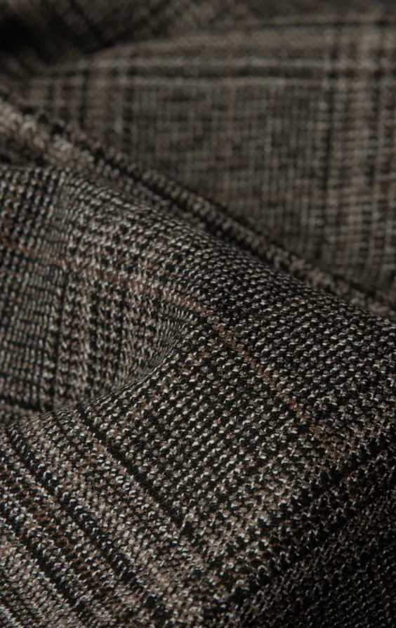 Brown Check Waistcoat thumbnail 4