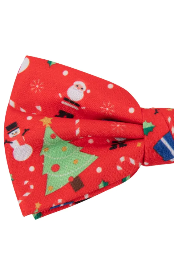 Festive Fun Red Christmas Bow Tie - photo 1 Festive Fun Red Christmas Bow Tie - photo 1
