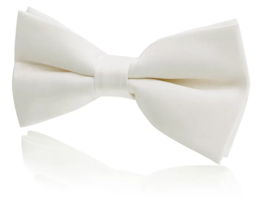 Boys Pre-Tied Ivory Bow Tie Boys Pre-Tied Ivory Bow Tie