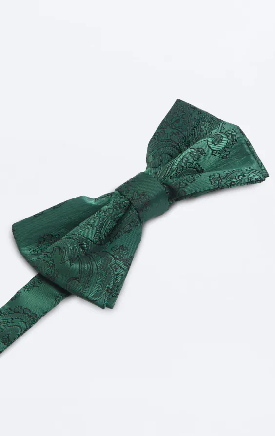 Racing Green Paisley Bow Tie - photo 1 Racing Green Paisley Bow Tie - photo 1