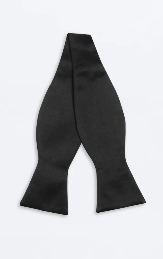 Black Bow Tie (Pre-Tied & Self-Tie) - photo 2 Black Bow Tie (Pre-Tied & Self-Tie) - photo 2