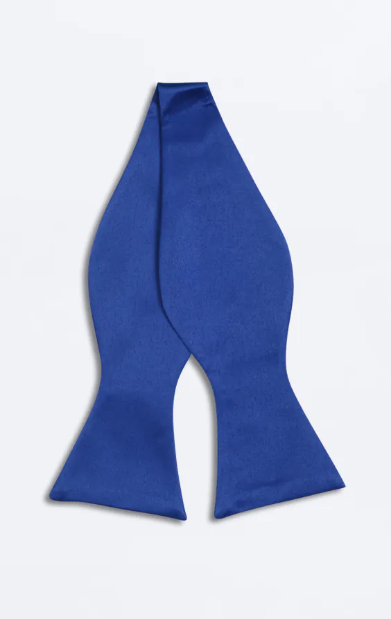 Royal Blue Poly Bow Tie (Pre-Tied & Self-Tie) - photo 2 Royal Blue Poly Bow Tie (Pre-Tied & Self-Tie) - photo 2