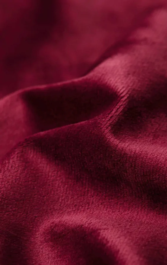 Burgundy Slim Fit Velvet Jacket thumbnail 6