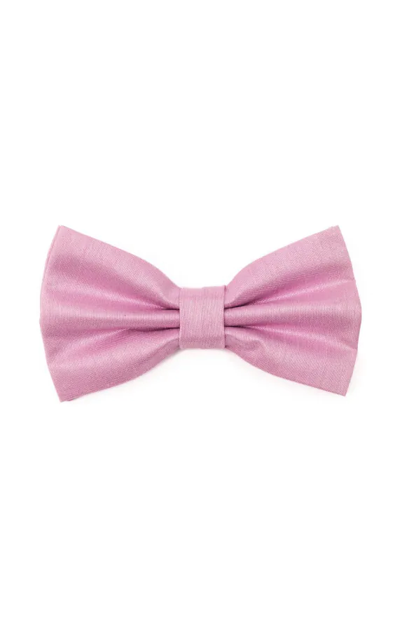 Pink Dupion Bow Tie Pink Dupion Bow Tie