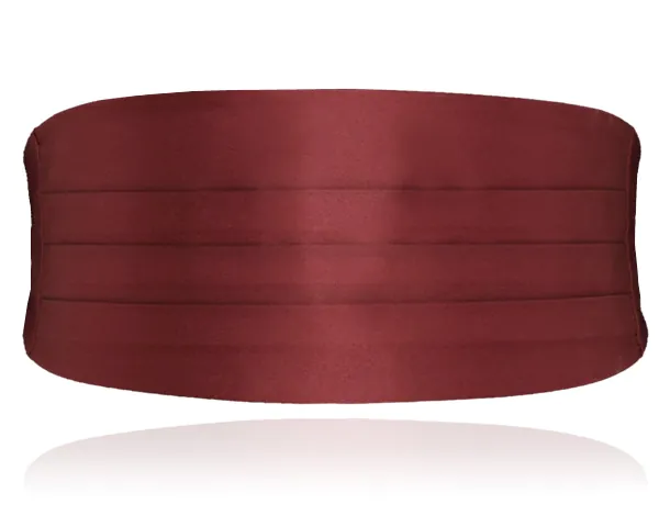 Boys Burgundy Cummerbund & Bow Tie Set - photo 2