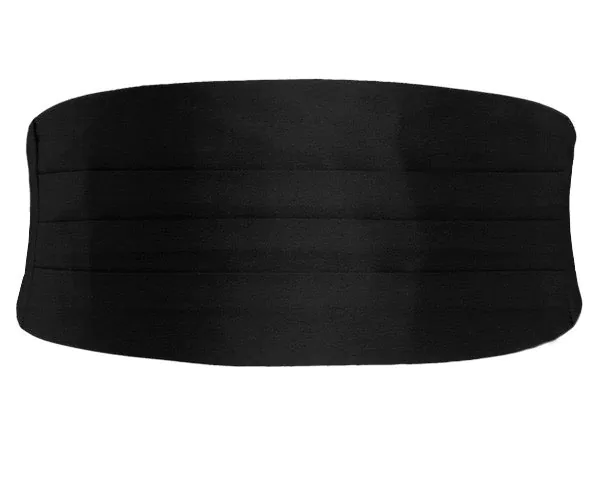 Black Cummerbund & Pre-Tied Bow Tie Set - photo 2 Black Cummerbund & Pre-Tied Bow Tie Set - photo 2