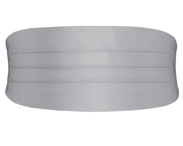 Silver Cummerbund Silver Cummerbund