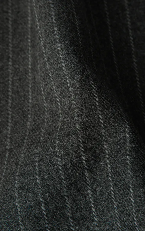 Charcoal Chalkstripe Suit Jacket thumbnail 7