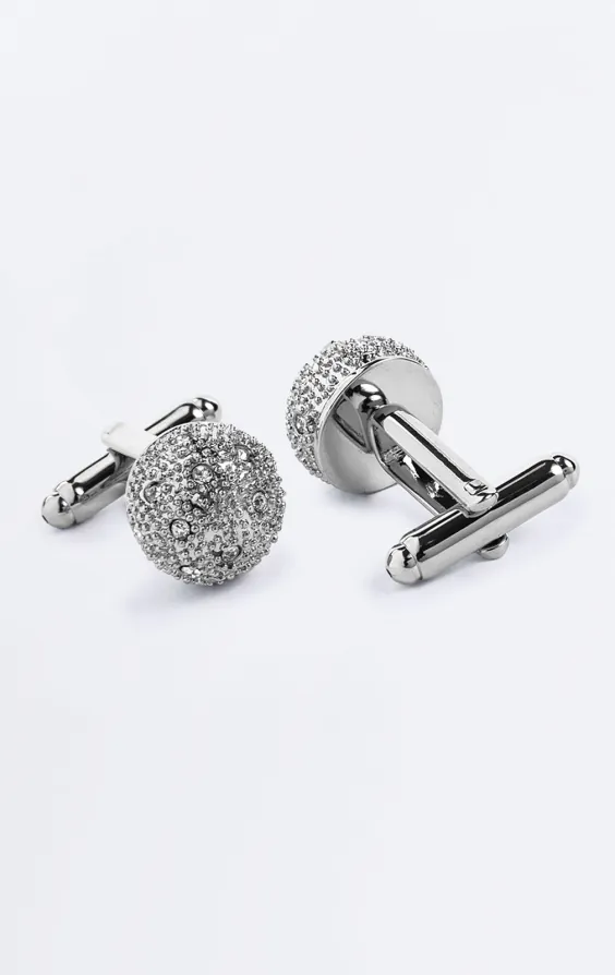 Chrome Ball Cufflinks - photo 1