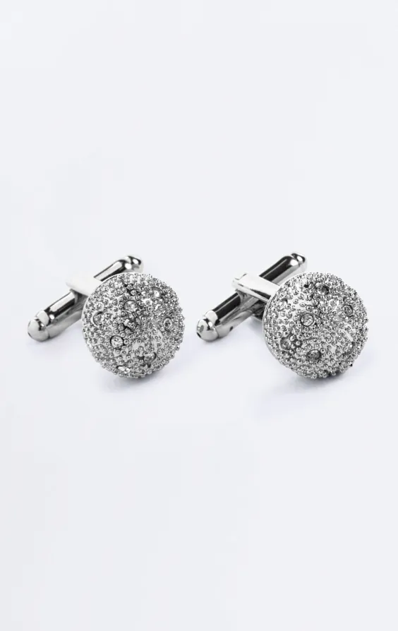 Chrome Ball Cufflinks