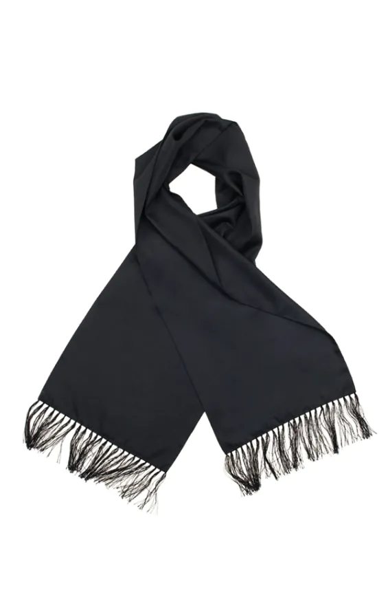 Black Dress Scarf Black Dress Scarf