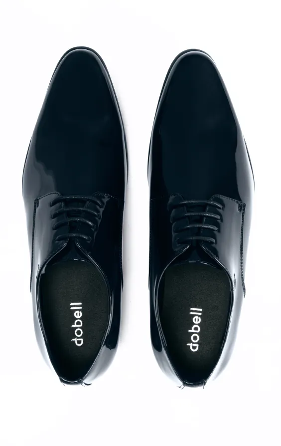 Navy Patent Contemporary Dress Shoes - photo 2