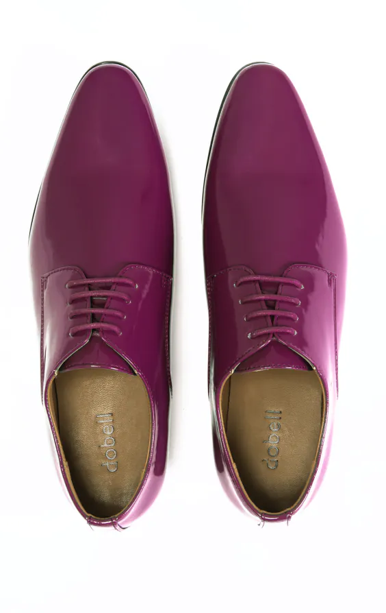 Purple Patent Contemporary Dress Shoes | Dobell