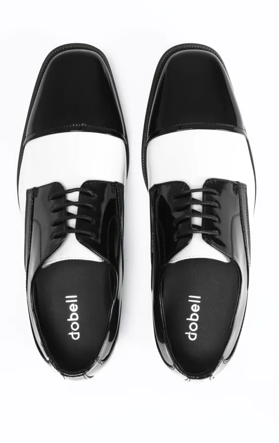 Vegas Black & White Patent Shoes - photo 2