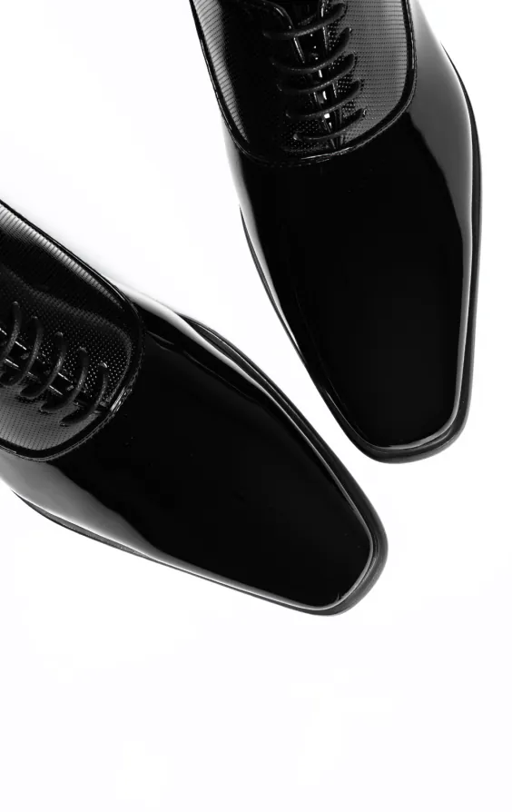 Black Contemporary Oxford Dress Shoes - photo 1 Black Contemporary Oxford Dress Shoes - photo 1