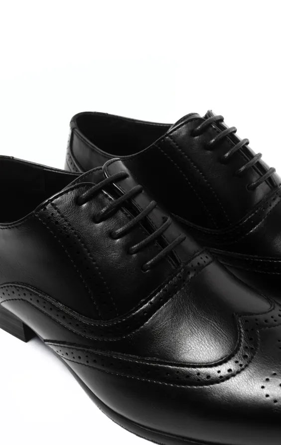 Black Oxford Brogue Shoes - photo 3 Black Oxford Brogue Shoes - photo 3