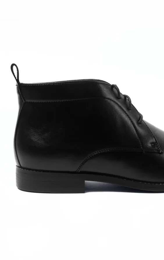 Black Lace Chukka Boots - photo 4