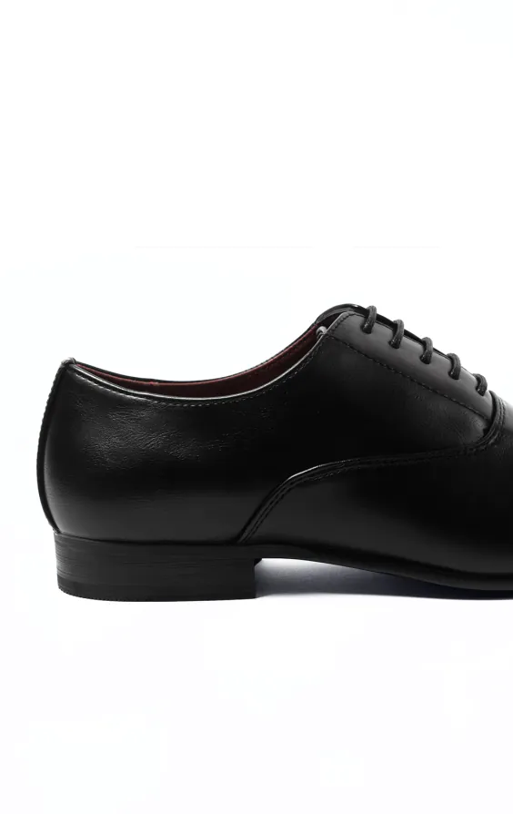 Black Plain Oxford Toecap Shoes - photo 4 Black Plain Oxford Toecap Shoes - photo 4