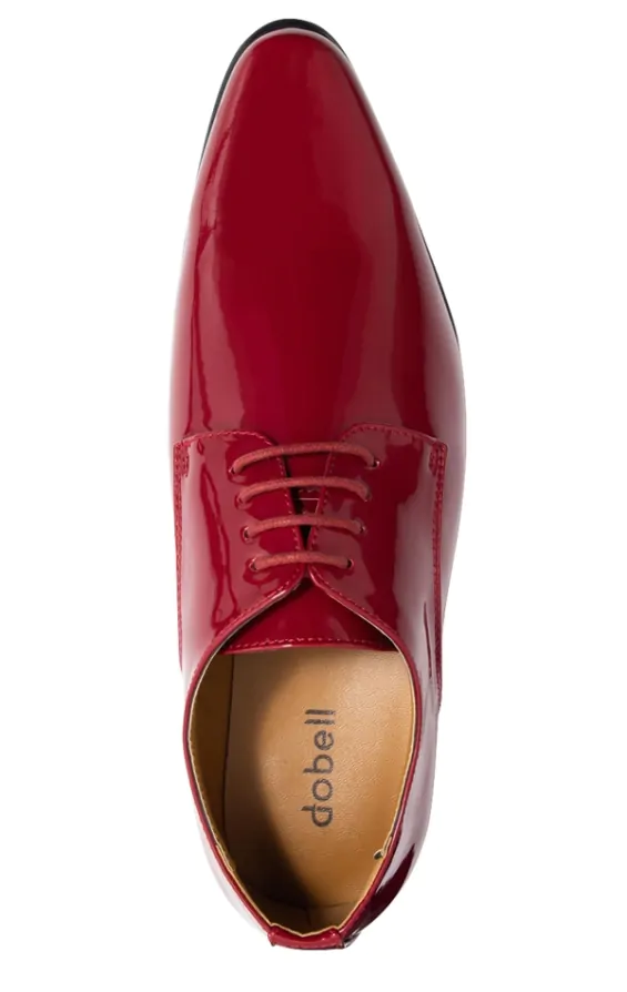 Red patent leather dress 2025