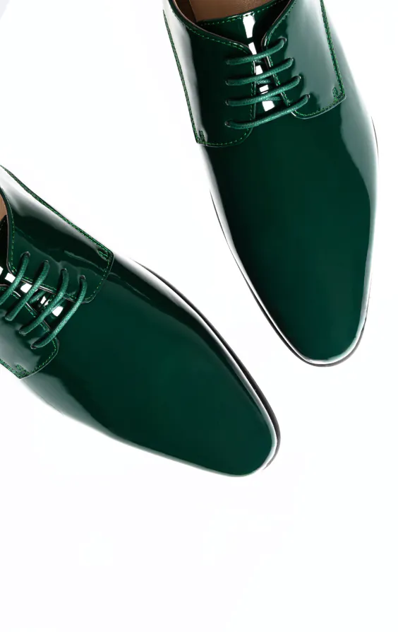 Racing Green Patent Contemporary Dress Shoes - photo 1 Racing Green Patent Contemporary Dress Shoes - photo 1