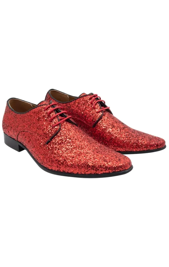 Red sequin trainers discount