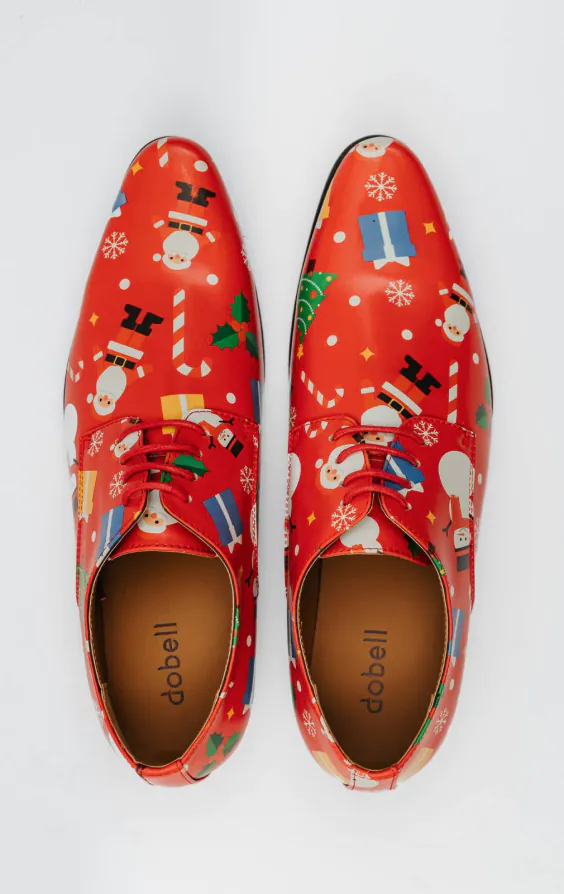 Red Christmas Festive Fun Christmas Novelty Shoes - photo 2