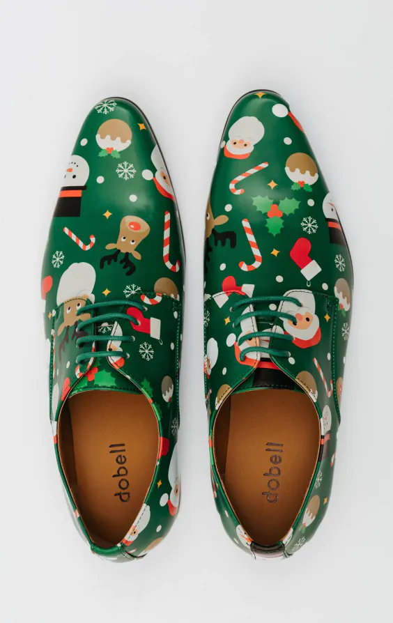 Green Santa & Friends Christmas Novelty Shoes - photo 2 Green Santa & Friends Christmas Novelty Shoes - photo 2