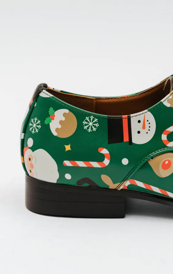 Green Santa & Friends Christmas Novelty Shoes - photo 4 Green Santa & Friends Christmas Novelty Shoes - photo 4