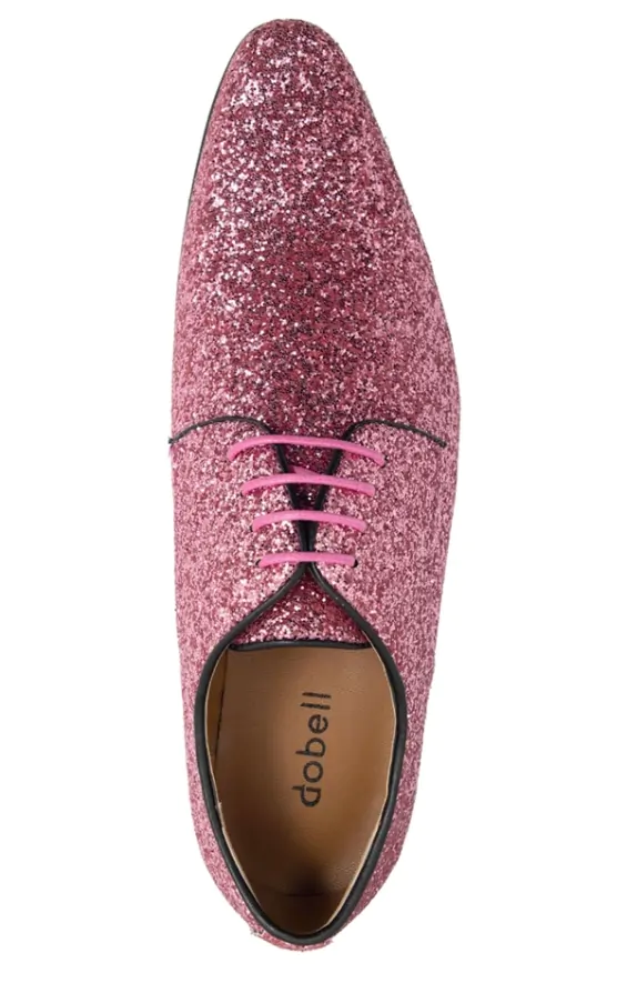 Dobell Pink Glitter Shoes
