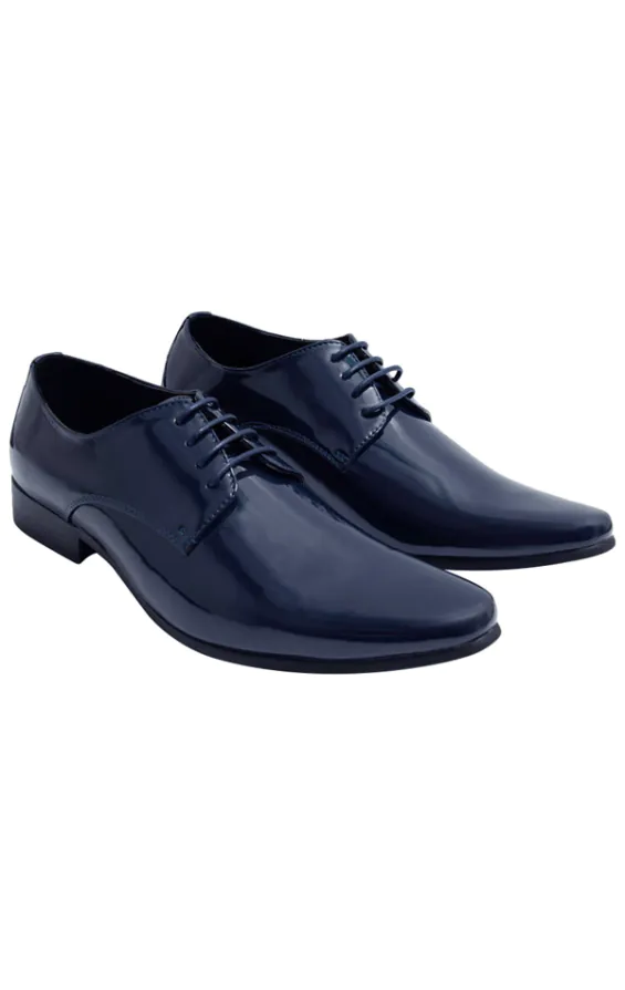 Blue Patent Contemporary Dress Shoes - photo 1 Blue Patent Contemporary Dress Shoes - photo 1