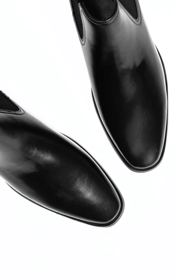 Black Chelsea Boots - photo 1