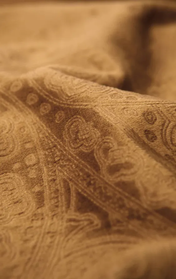 Gold Paisley Velvet Tuxedo Jacket - photo 5