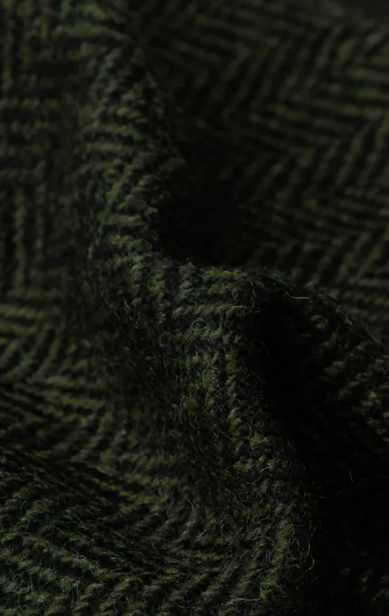 Green Herringbone Tweed Jacket - photo 6 Green Herringbone Tweed Jacket - photo 6