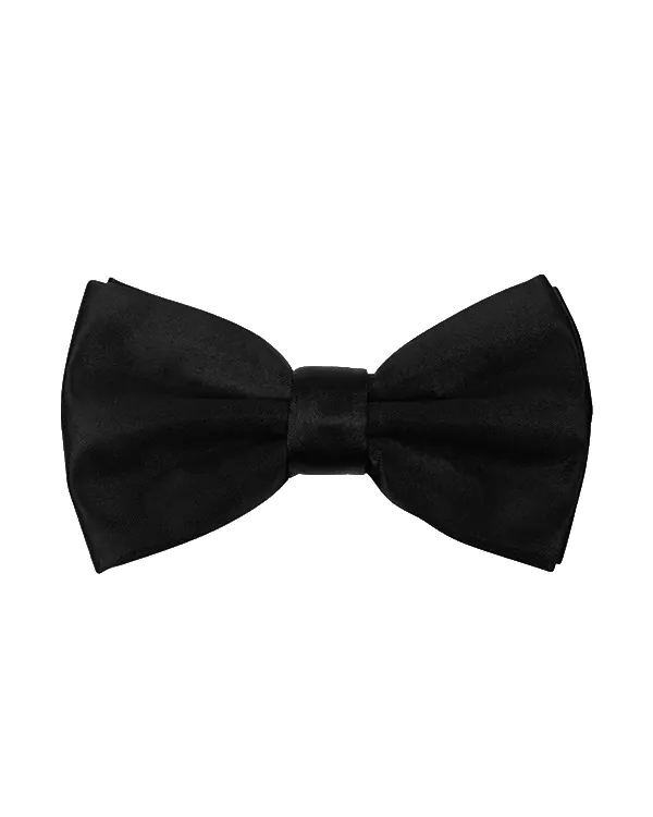 Black Cummerbund & Pre-Tied Bow Tie Set - photo 1 Black Cummerbund & Pre-Tied Bow Tie Set - photo 1