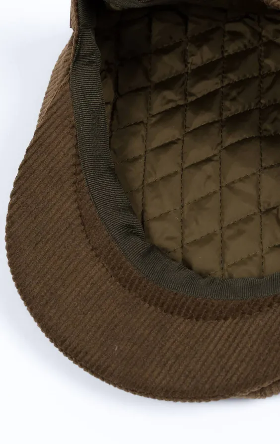 Olive Green Corduroy Newsboy Cap - photo 2 Olive Green Corduroy Newsboy Cap - photo 2
