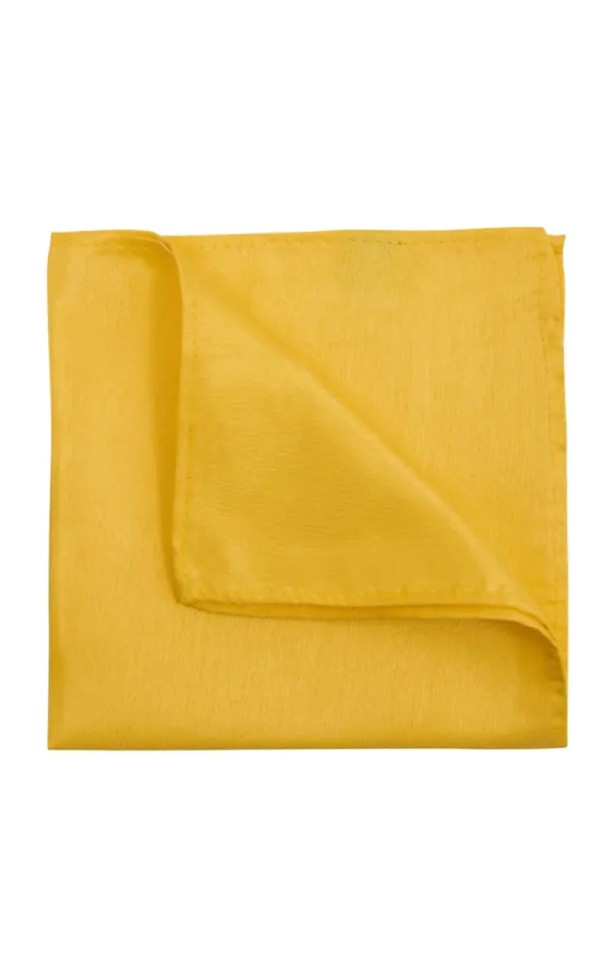 Yellow Dupion Handkerchief Yellow Dupion Handkerchief